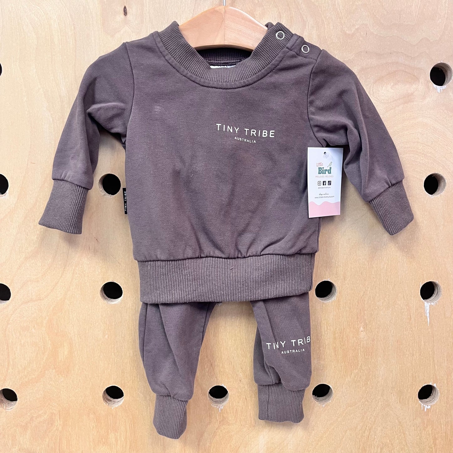 Brown Logo Outfit