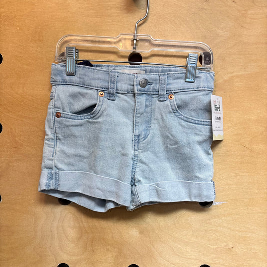 Light Wash Girlfriend Short Denim