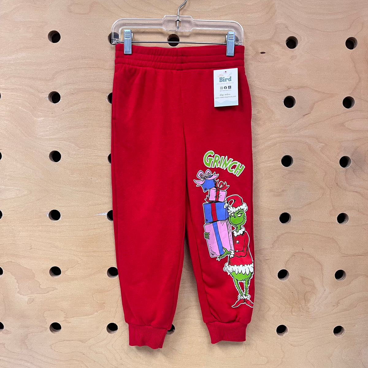 Red Grinch Joggers