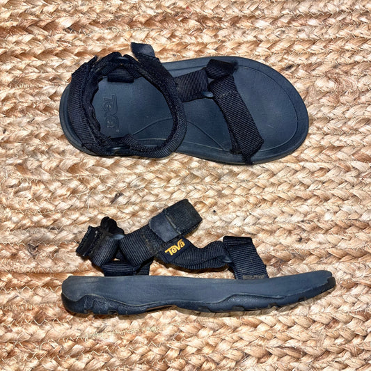 Black Outdoor Velcro Sandals
