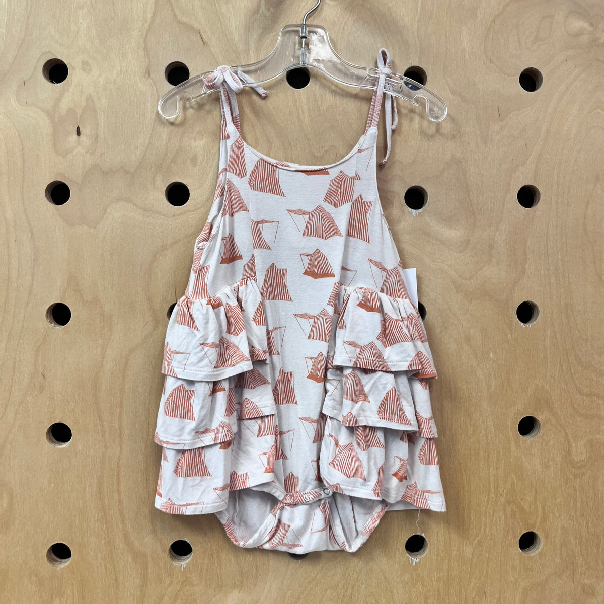Peach Tents Bamboo Romper