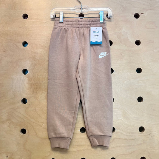 Tan Logo Joggers