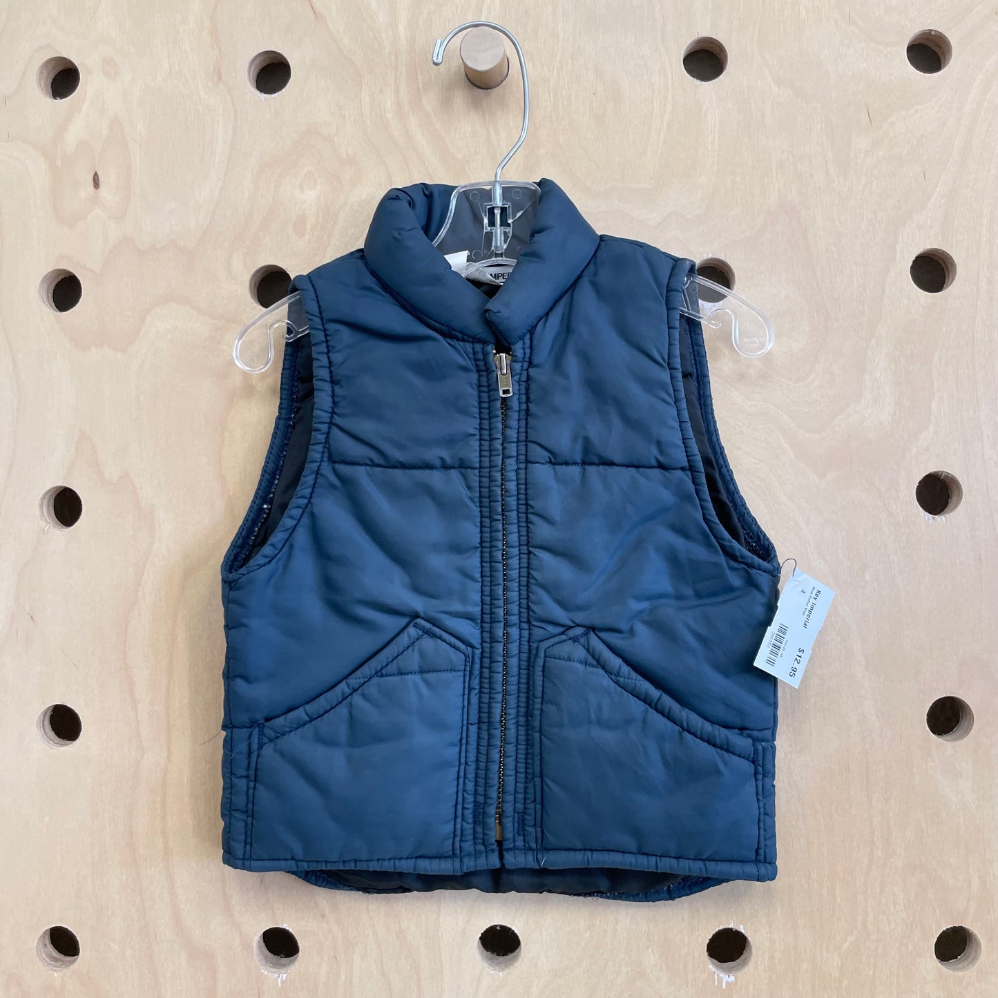 Blue Puffer Vest