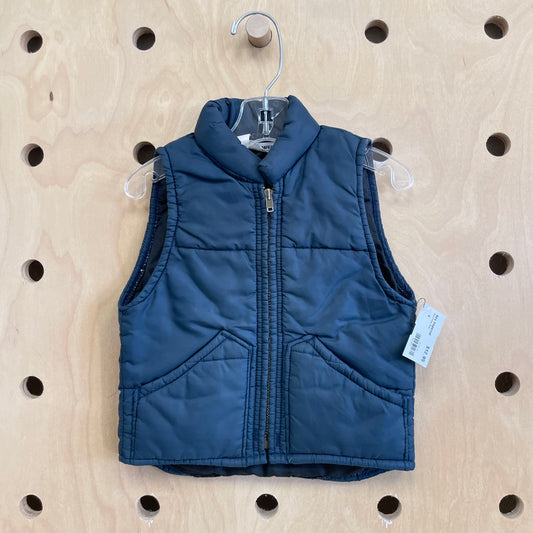 Blue Puffer Vest