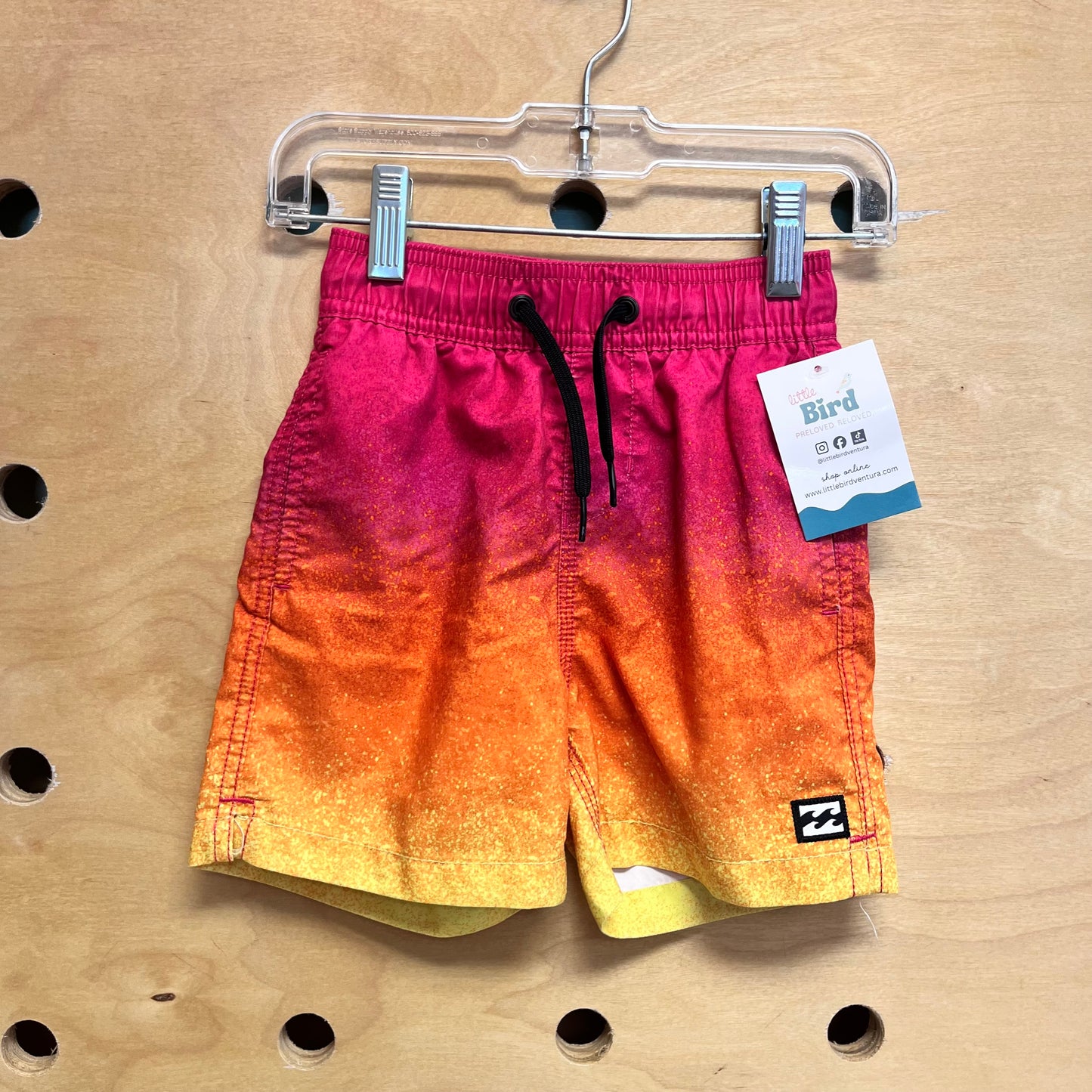 Pink/Orange Ombre Board Shorts