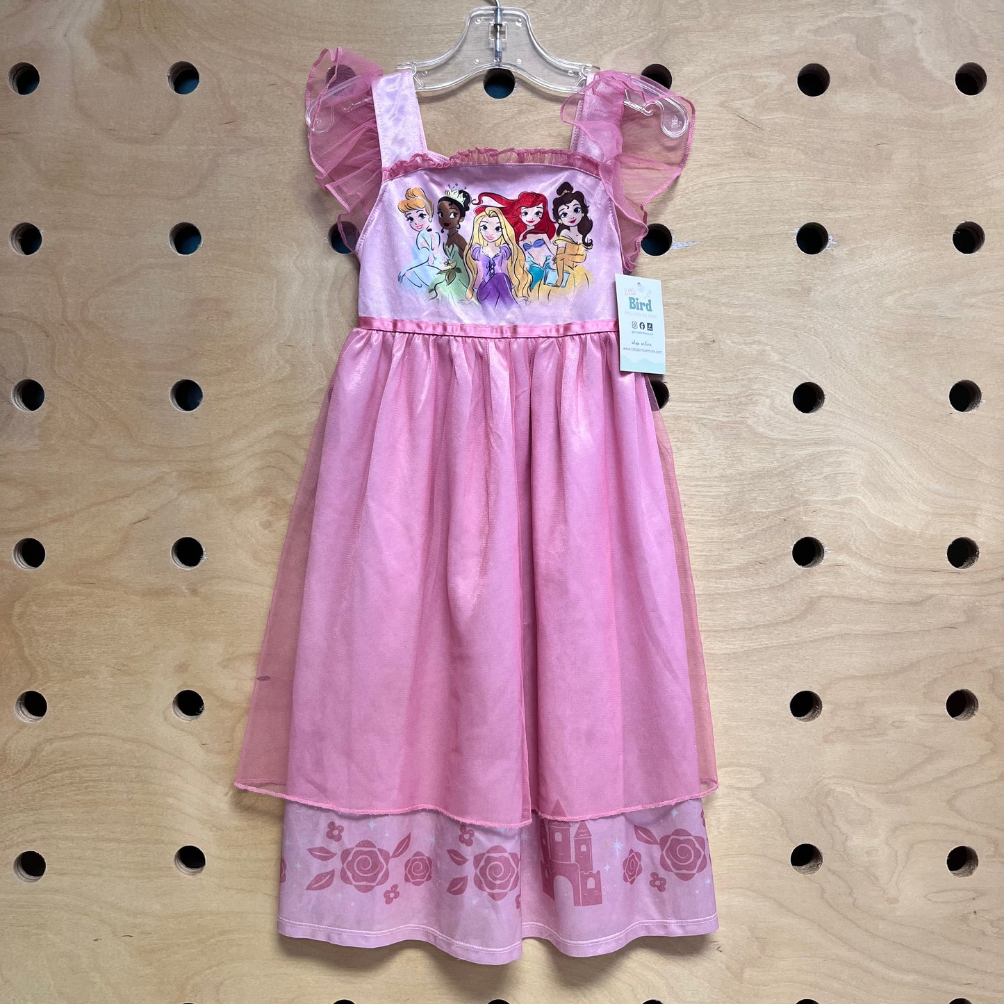 Pink Tulle Princesses Nightgown