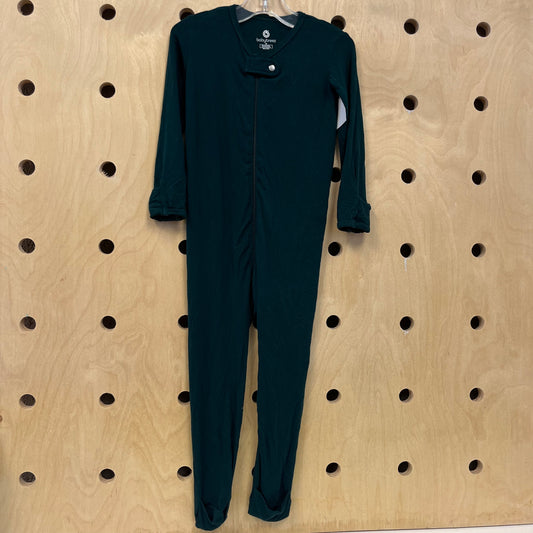 Dark Green Footie Pajamas