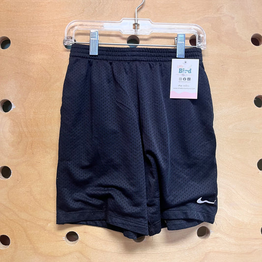 Black Mesh Dri Fit Shorts
