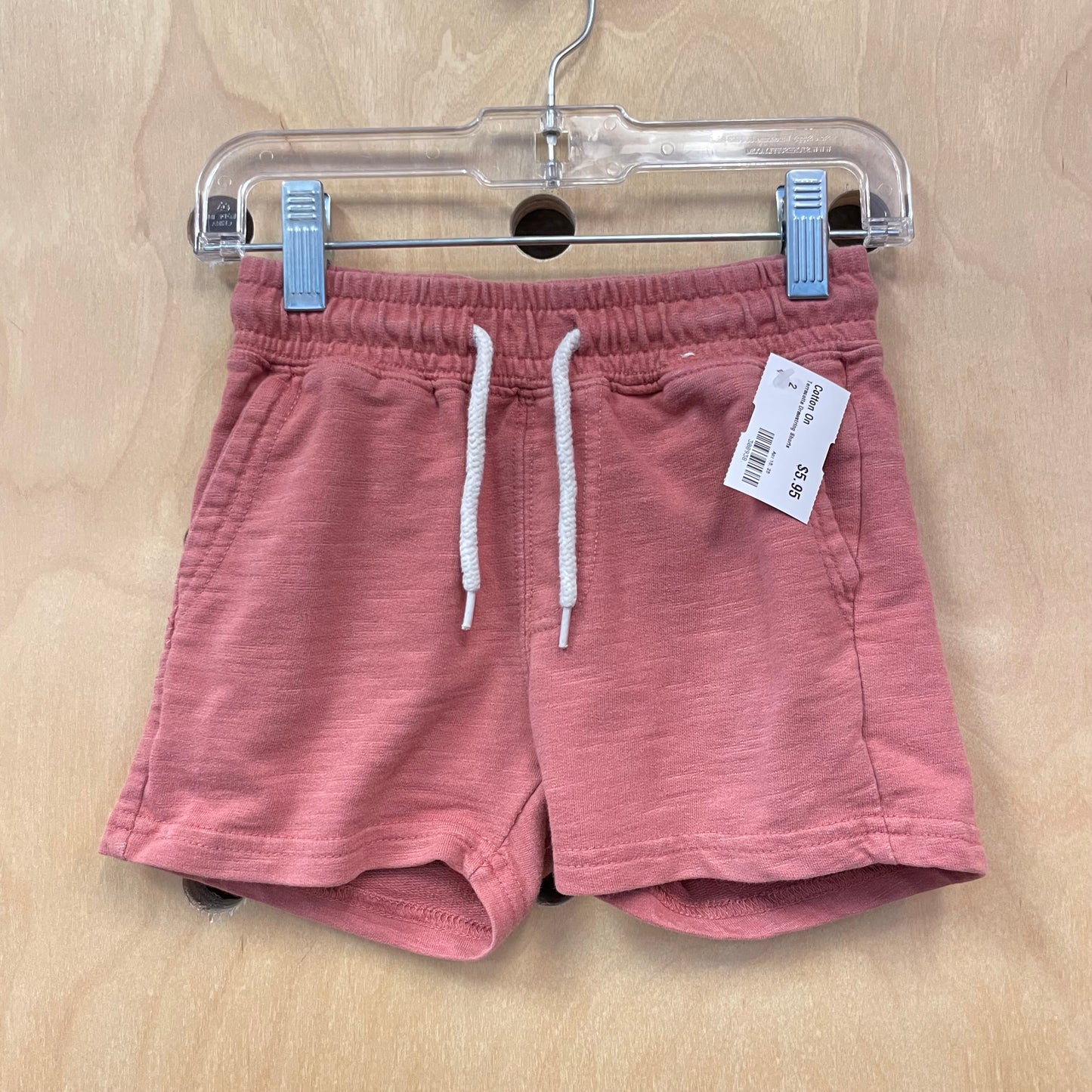 Terracotta Drawstring Shorts