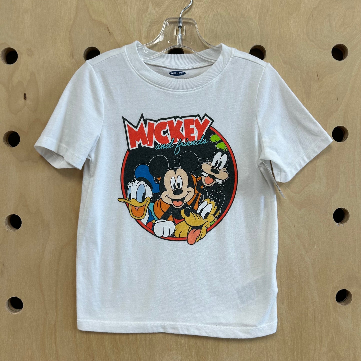 White Mickey and Friends Tee