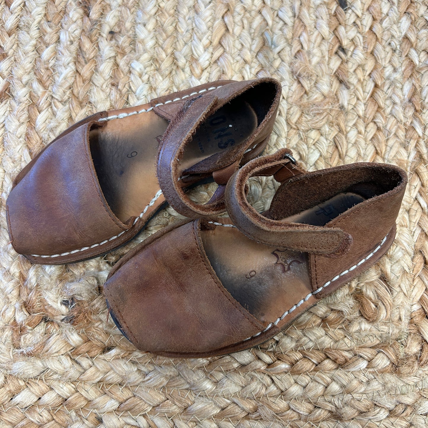 Brown Leather Sandals