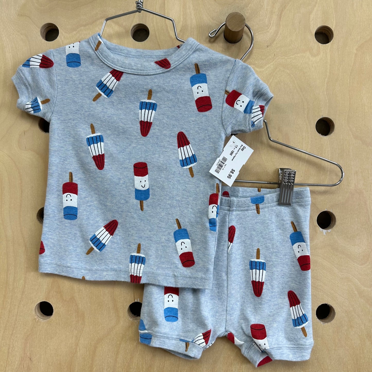 Blue Bomb Pop Pajamas