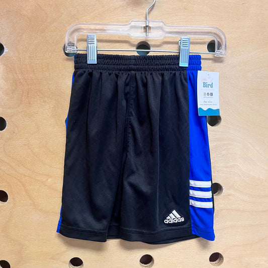 Black/Blue Active Shorts