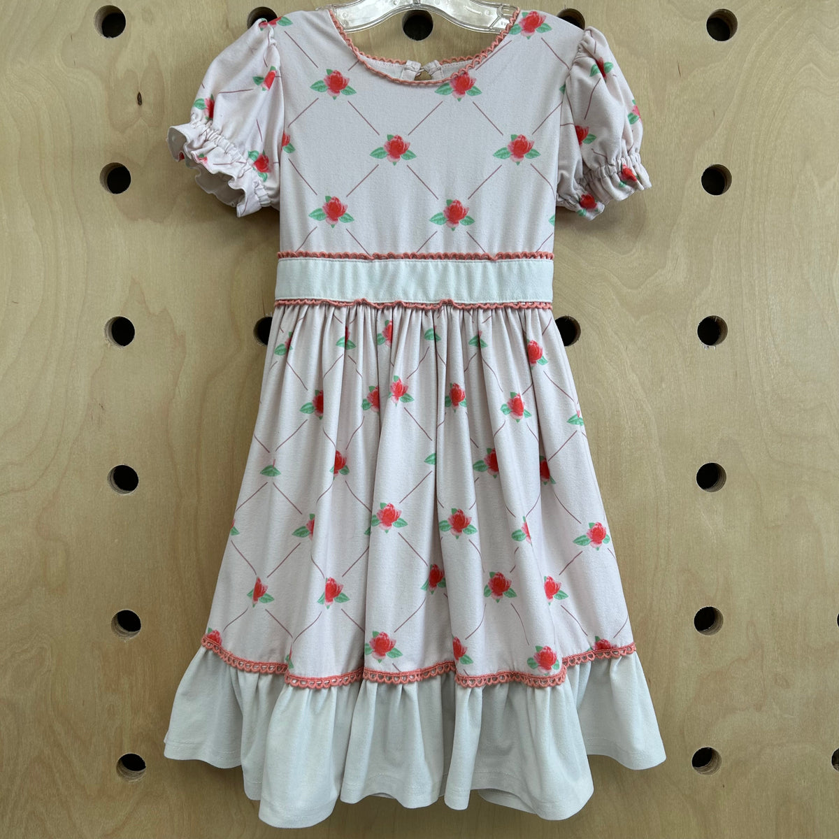 Pink Floral Party Dress