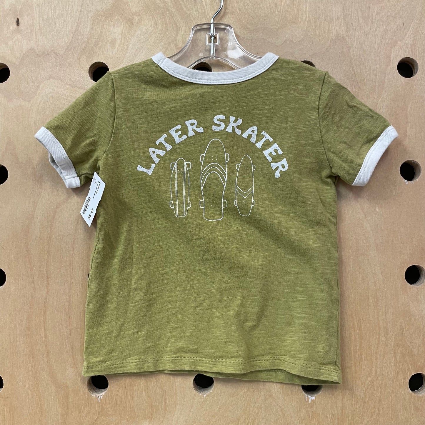 Green Little Skater Tee