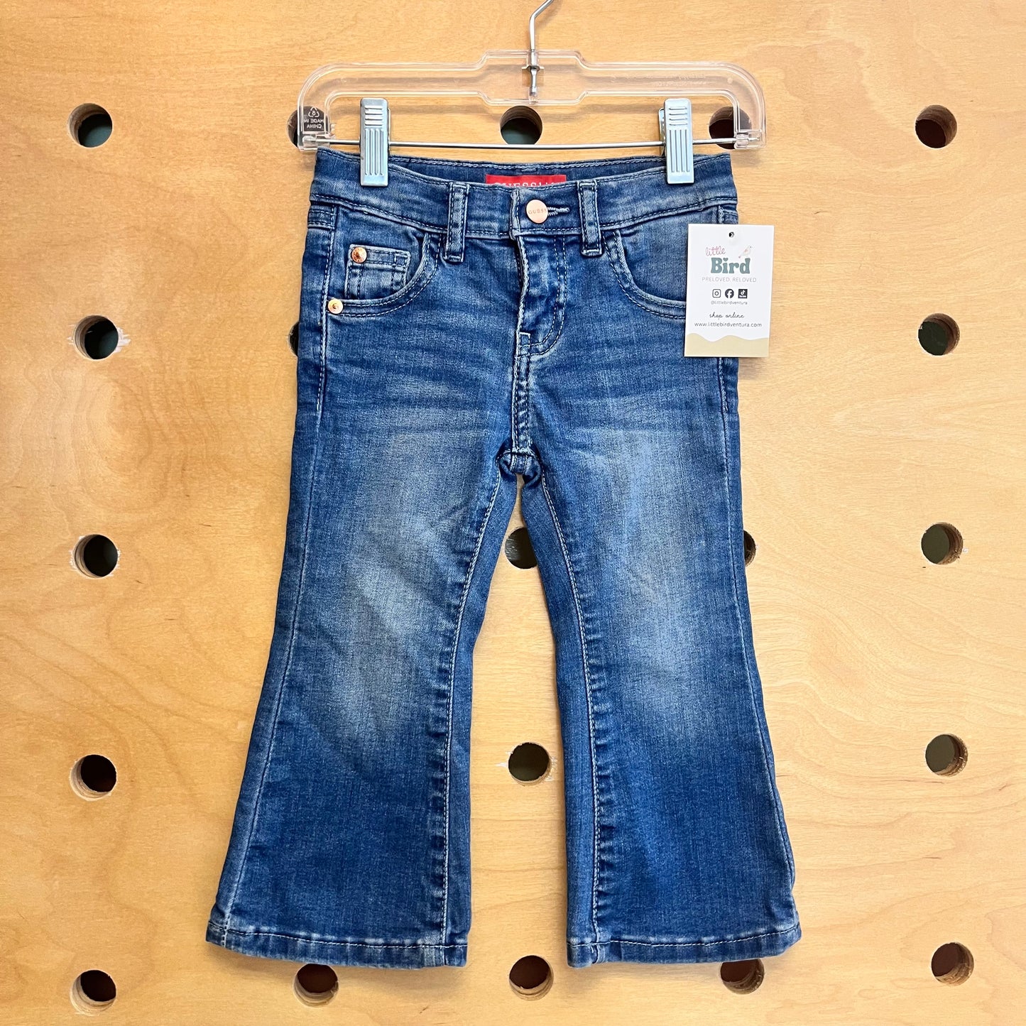 Stretchy Flare Bottom Denim