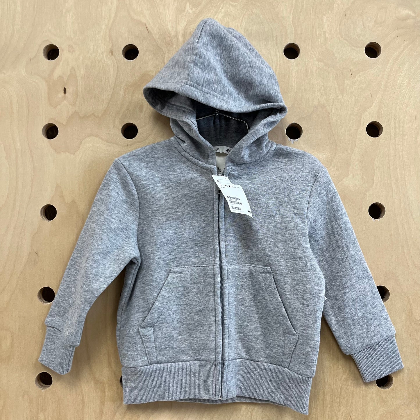 Grey Zip Hoodie NEW!