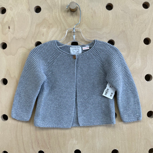 Grey Knit Cardigan