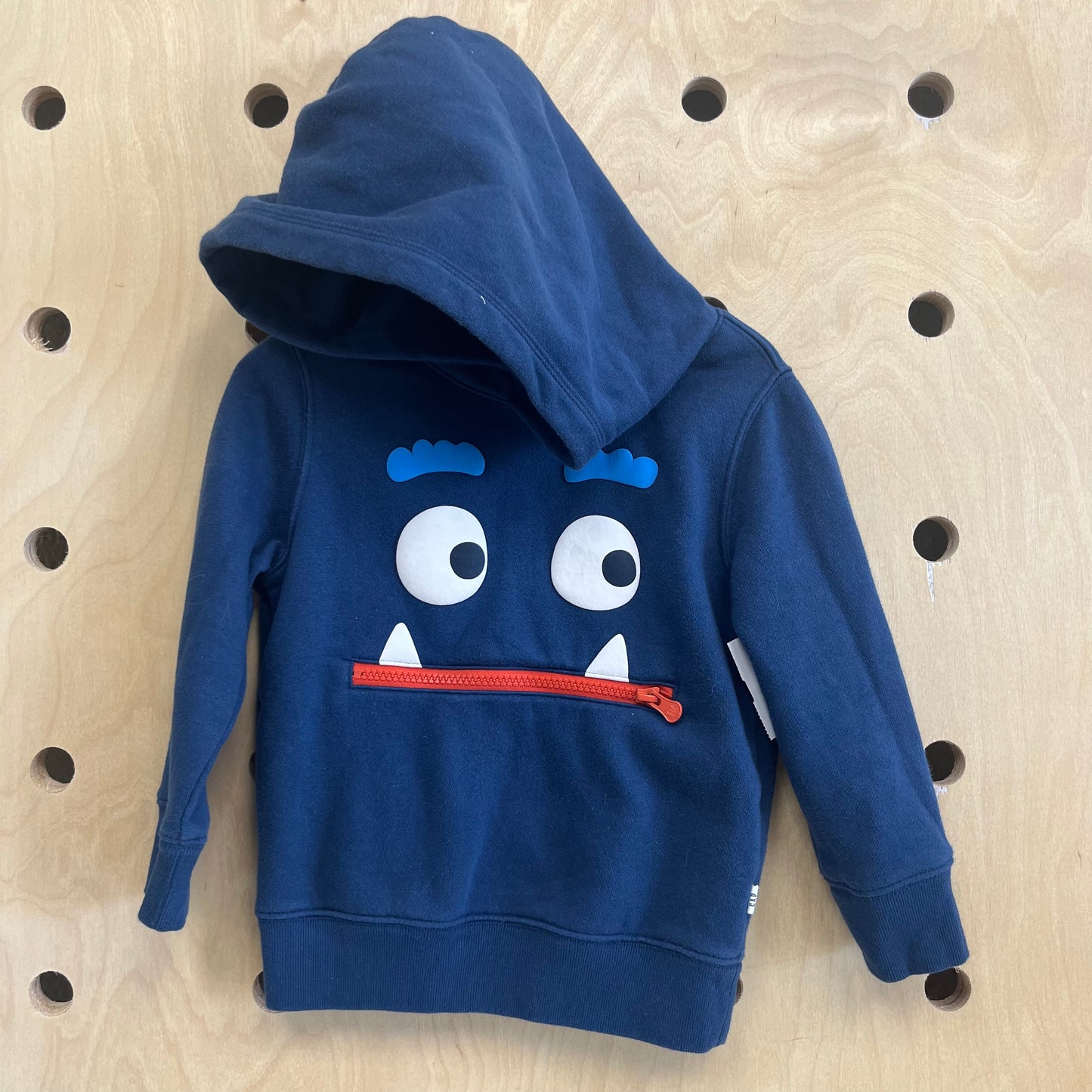 Blue Monster Mouth Hoodie