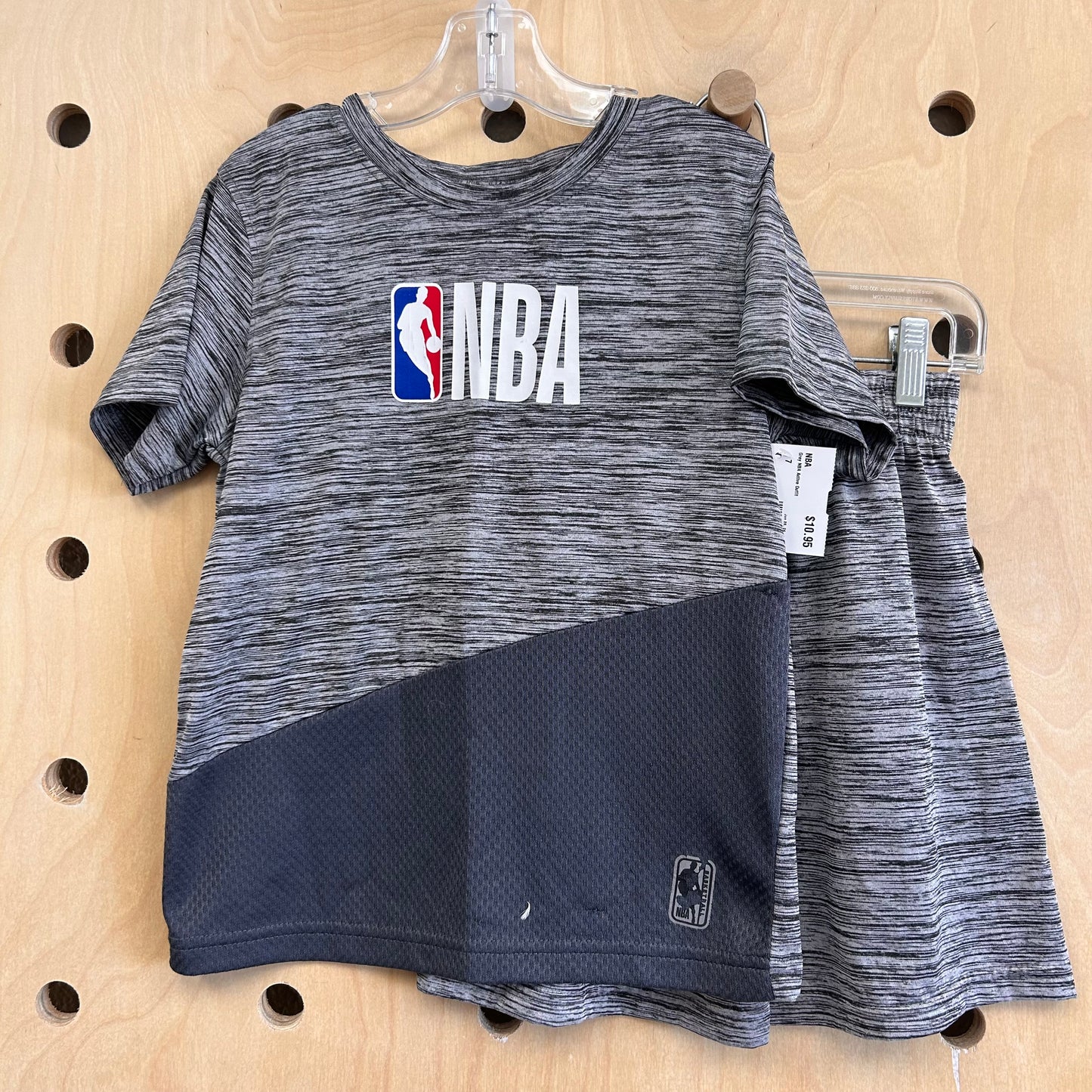 Grey NBA Active Outfit
