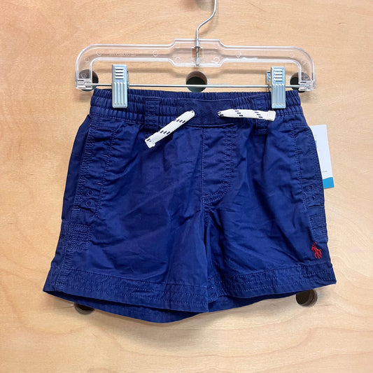 Navy Drawstring Shorts