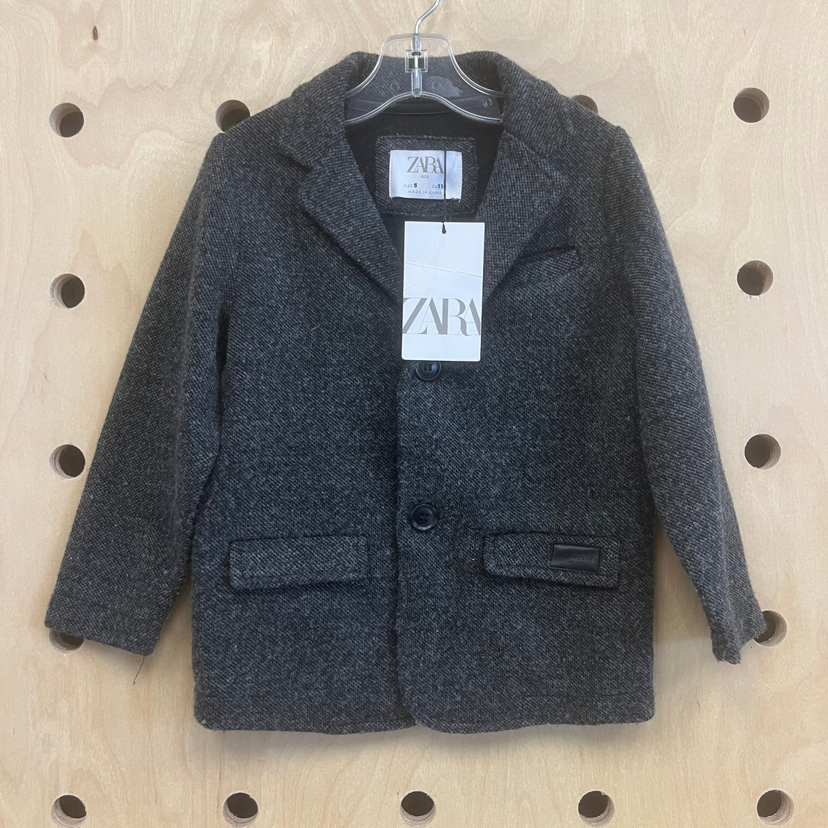 Grey Twill Blazer NEW!