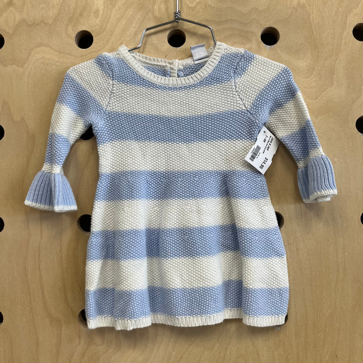 Blue & White Knit Dress NEW!