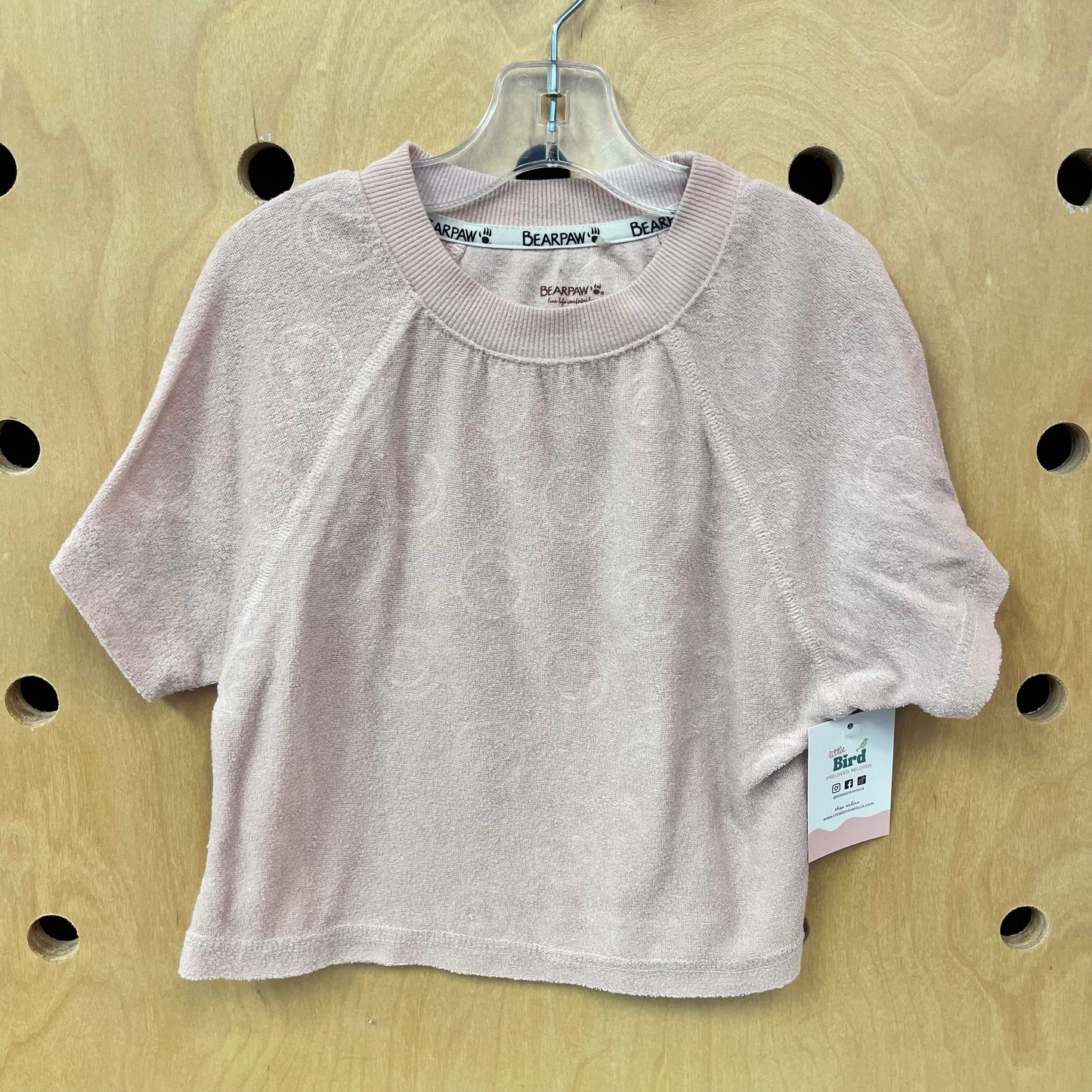 Pink Smileys Terry Top