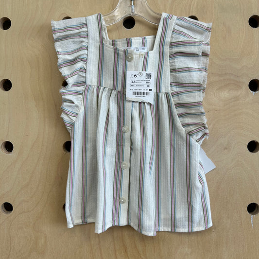 Cream Striped Top NEW!