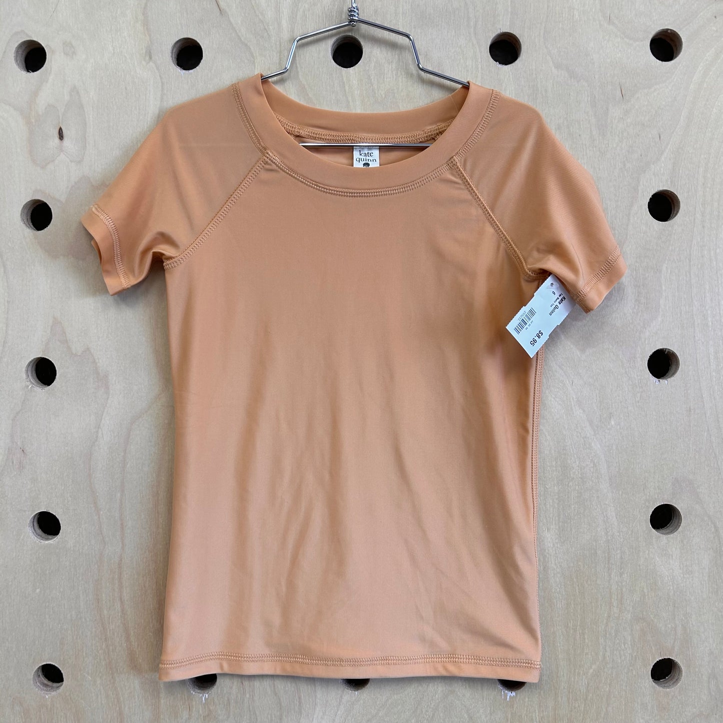 Tan Swim Tee