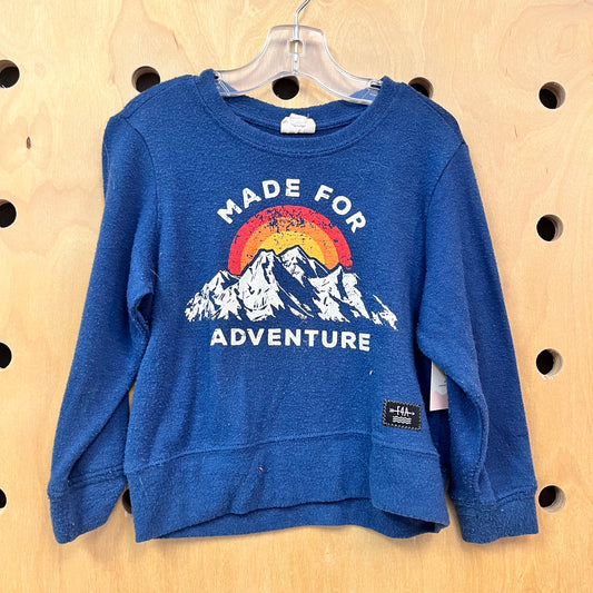 Blue Made for Adventure Long Sleeve