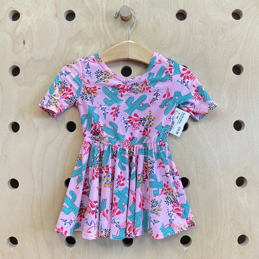 Pink Cactus Ballerina Dress