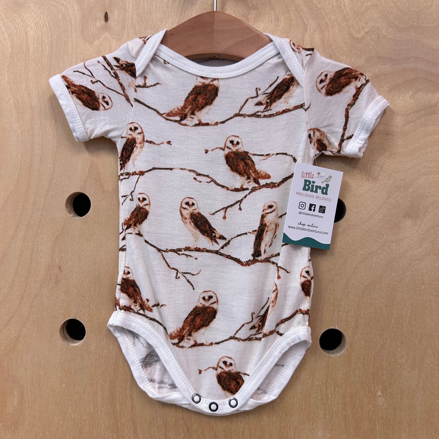 Bamboo Owls Bodysuit