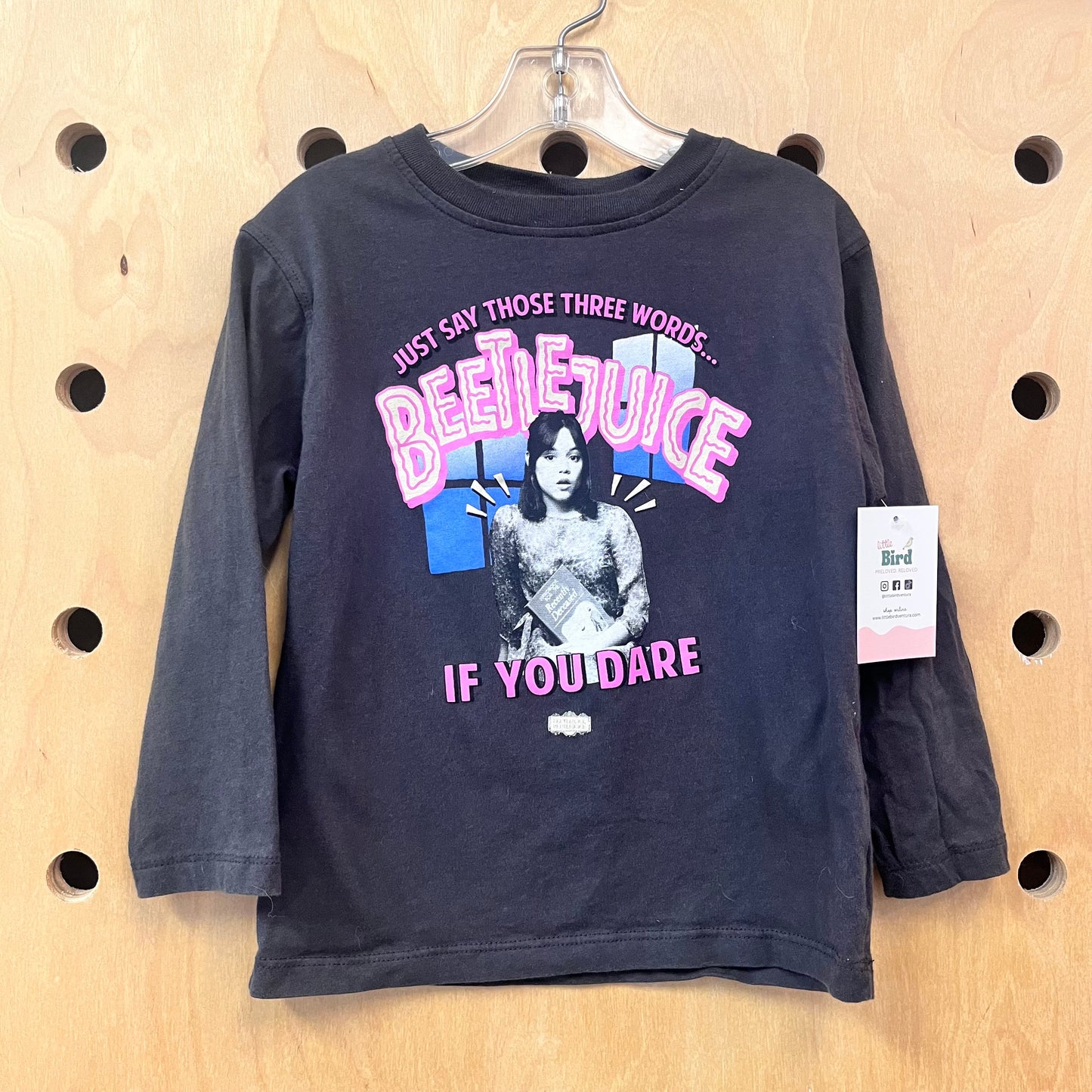 Grey Beetlejuice Long Sleeve