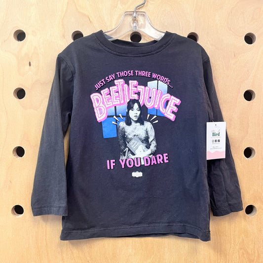 Grey Beetlejuice Long Sleeve