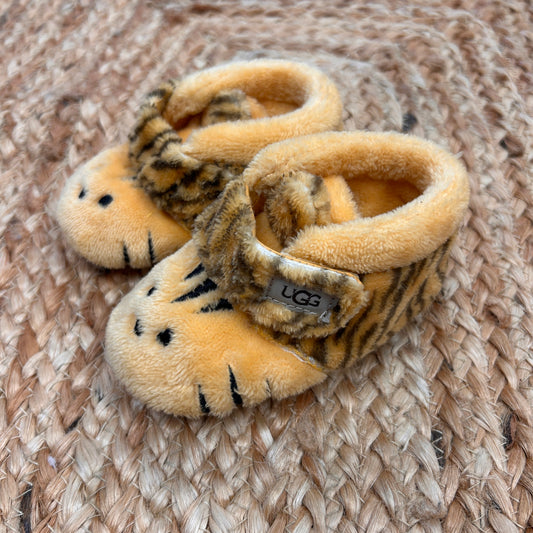 Orange Tiger Slippers