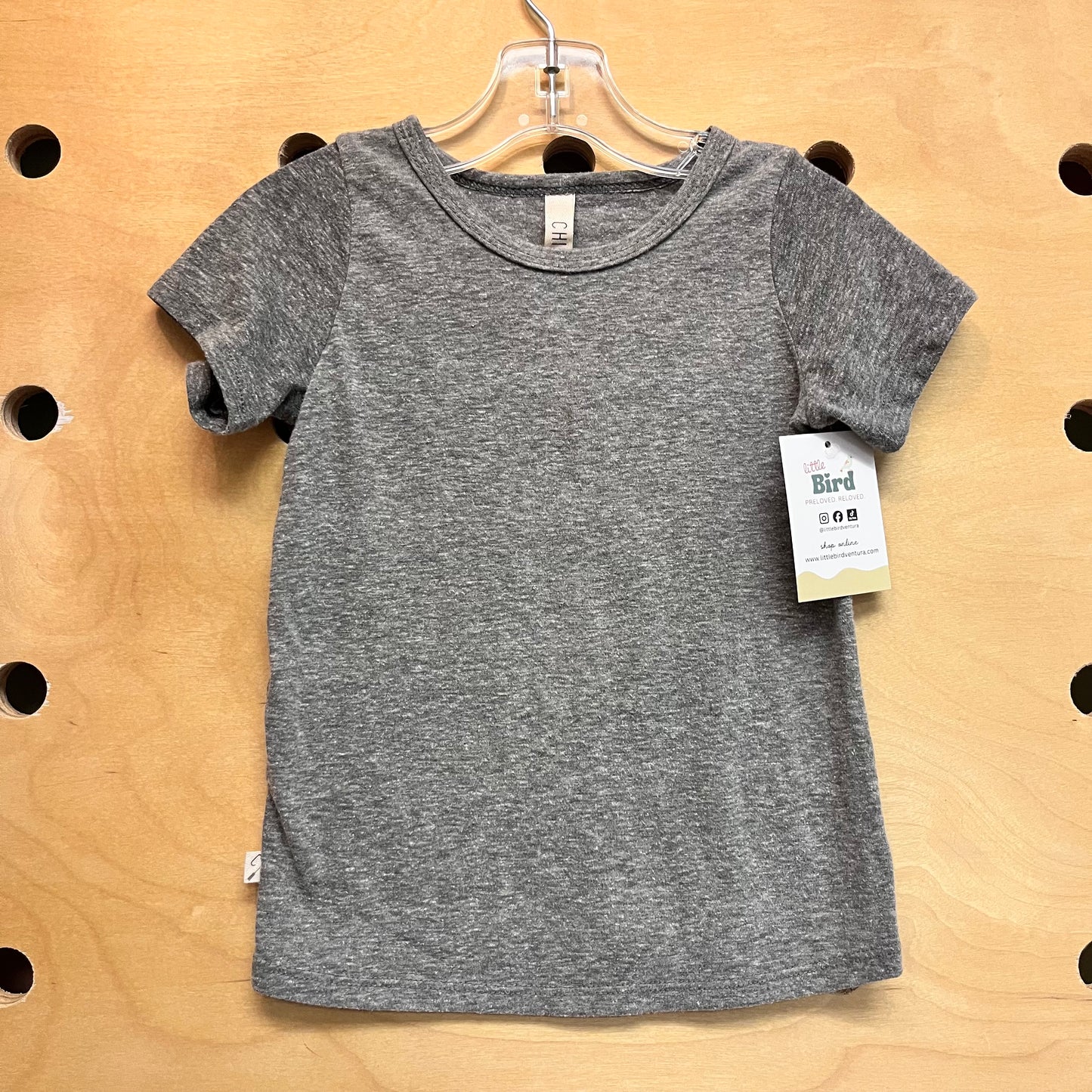 Heather Grey Tee