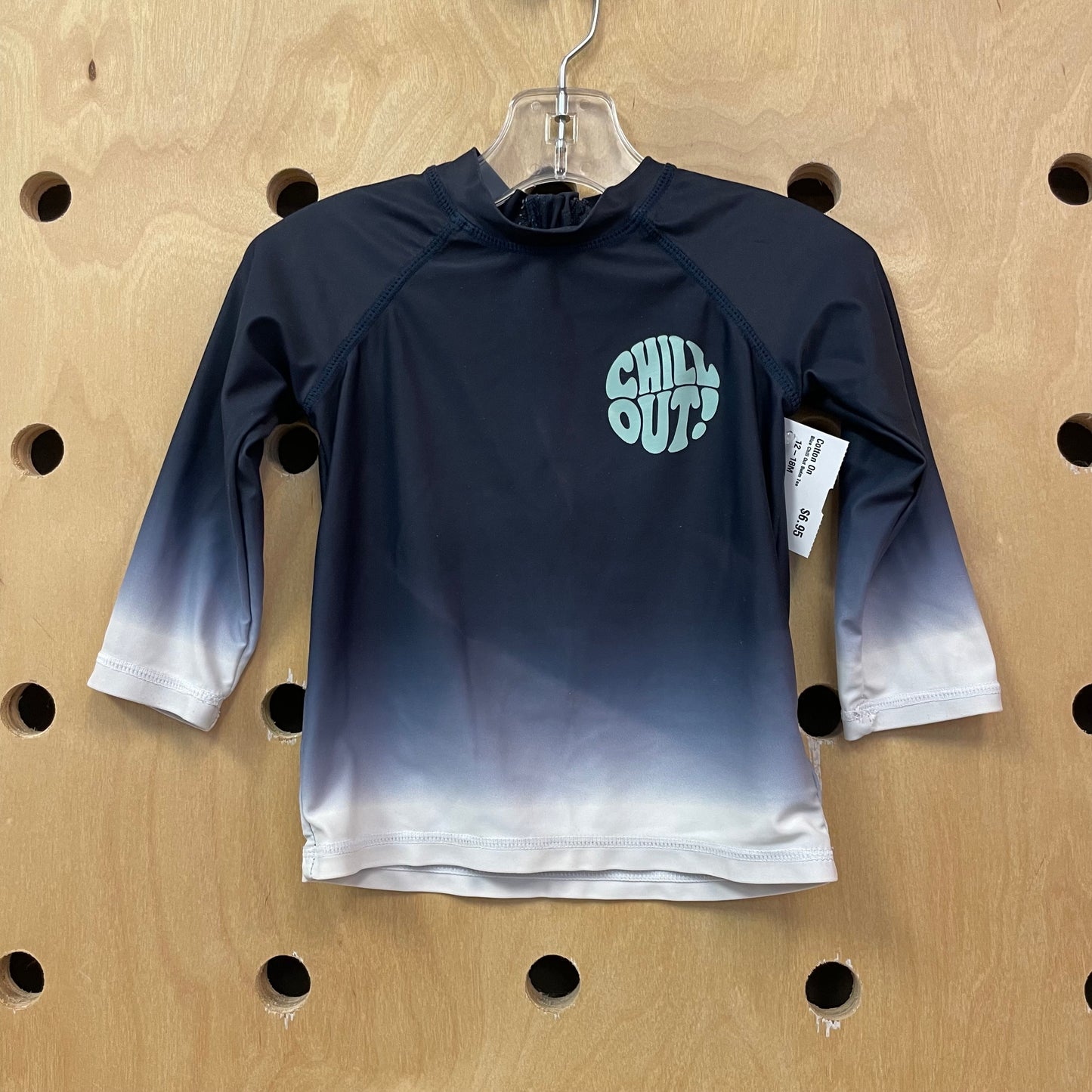 Blue Chill Out Swim Tee