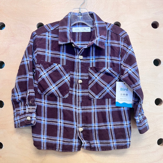 Brown & Blue Flannel
