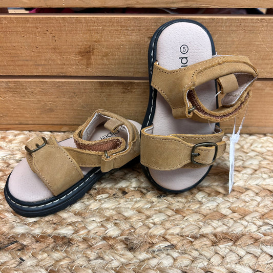 Brown Cushioned Sandals