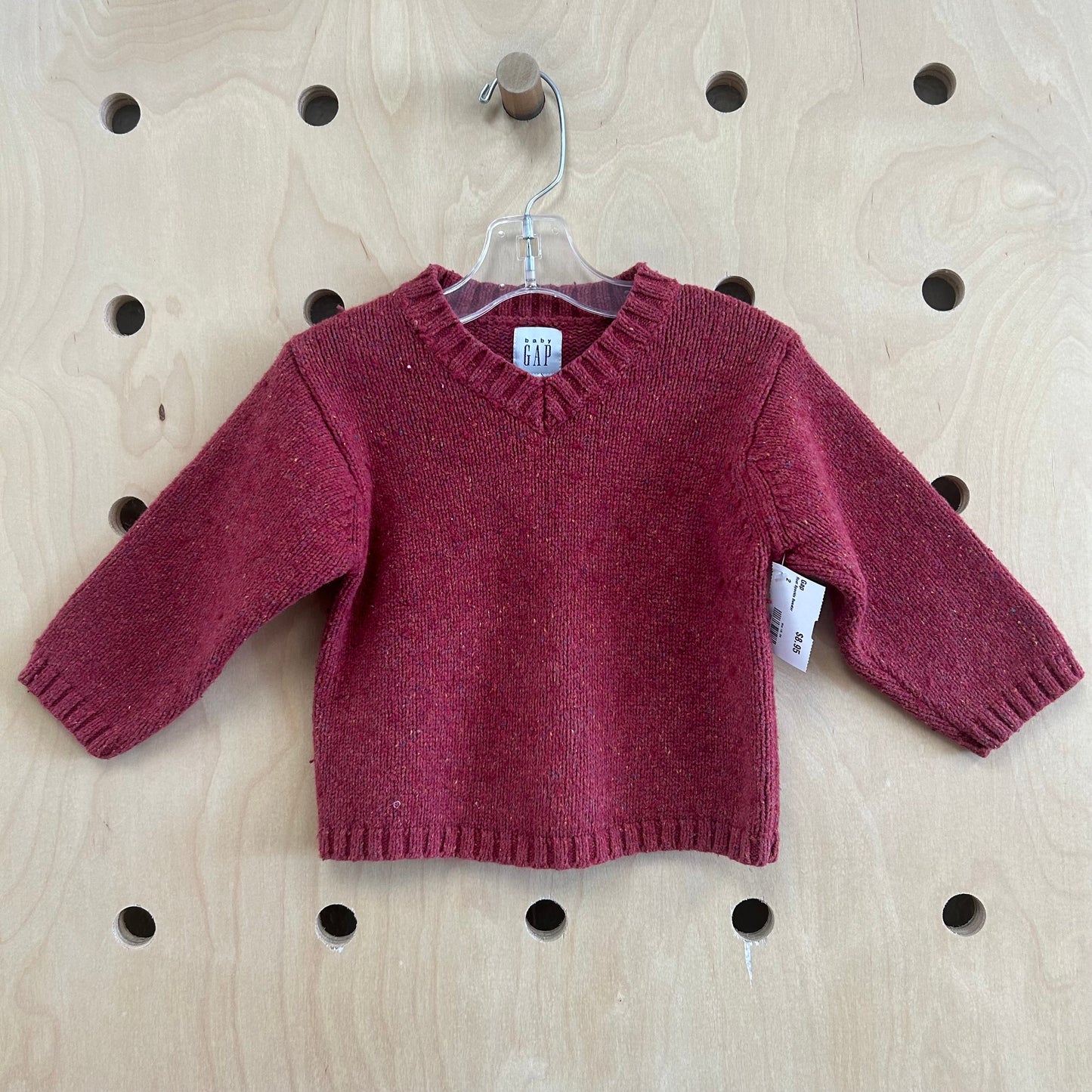 Rust Speckle Sweater