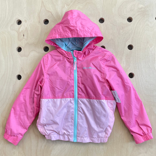 Lined Pink Hoodie Windbreaker