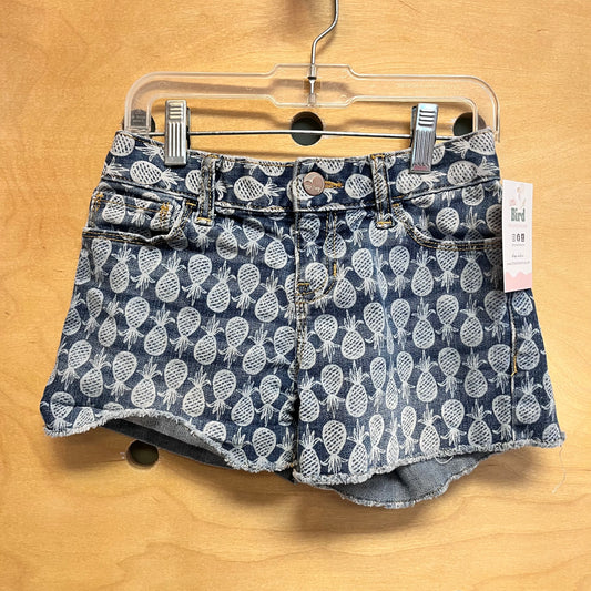 Pineapple Denim Shorts
