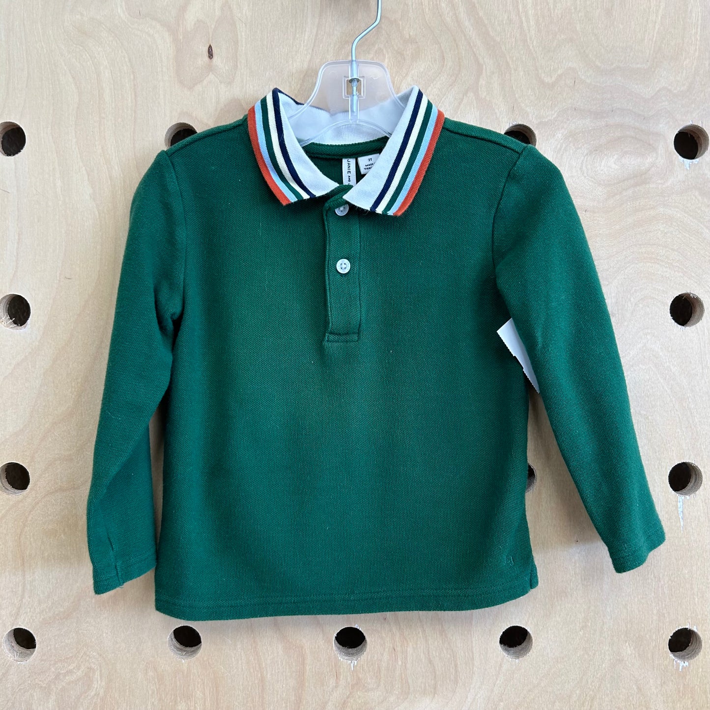 Green LS Polo