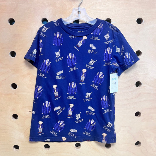 Blue Polo Bear Tee