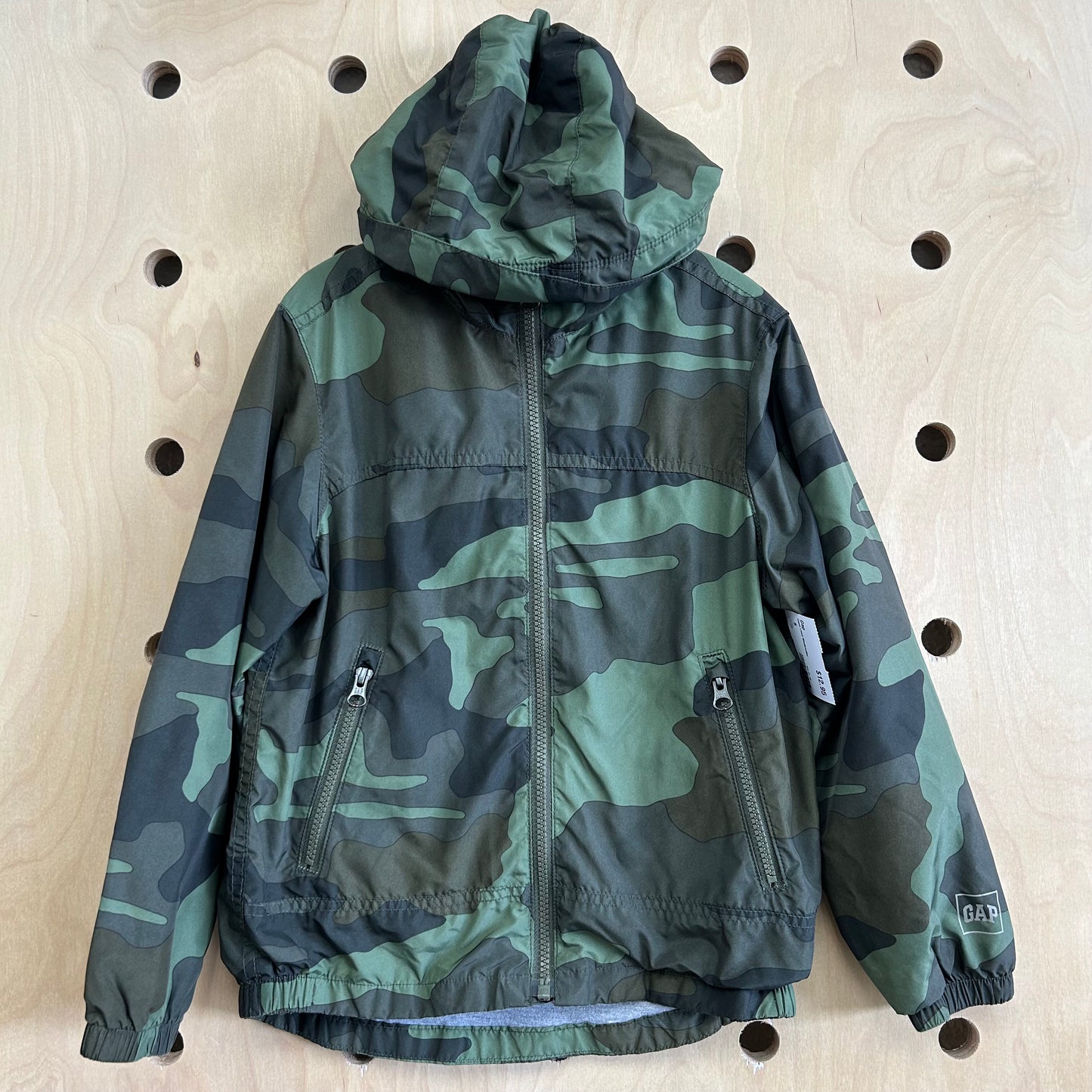 Camo Lined Windbreaker