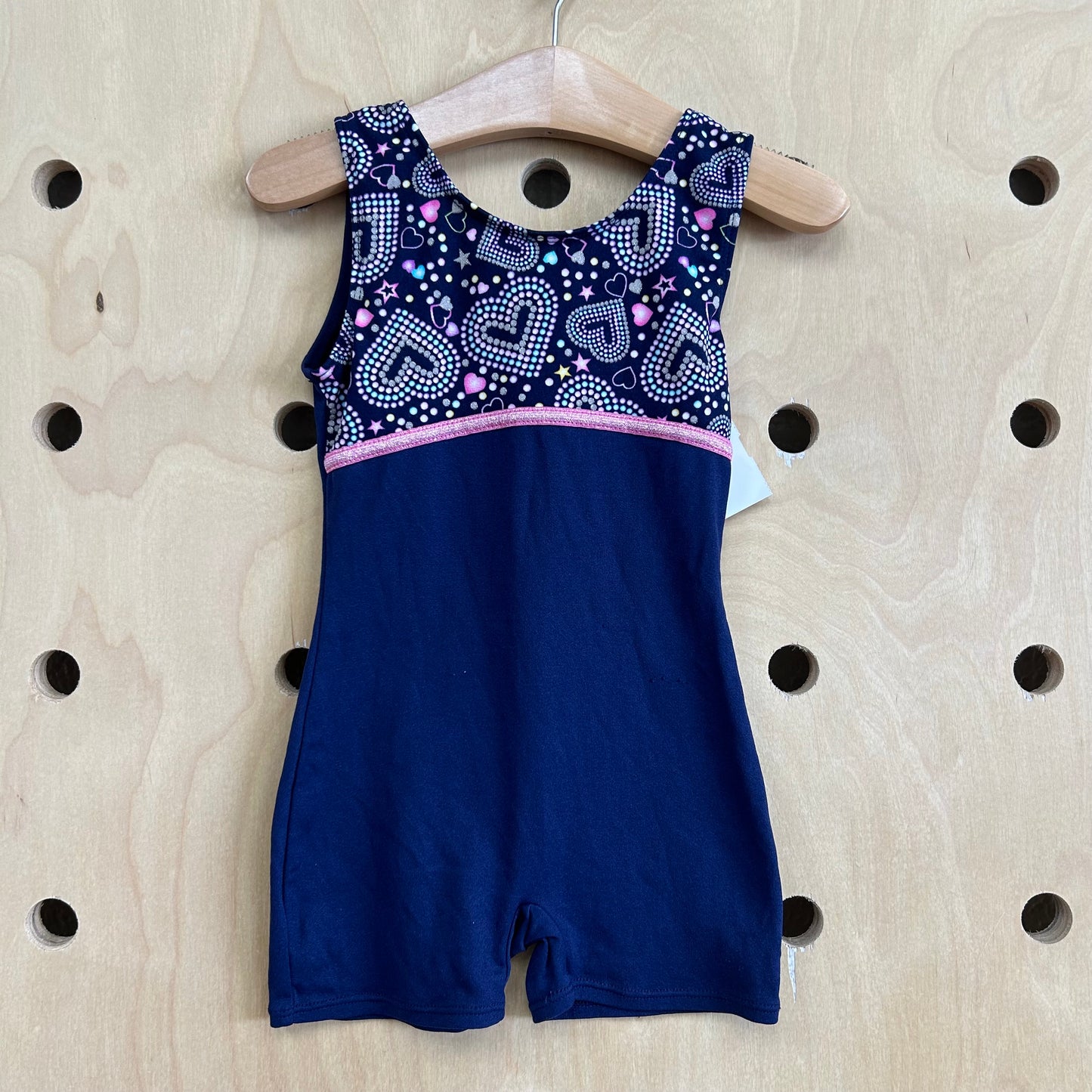 Blue Hearts Leotard