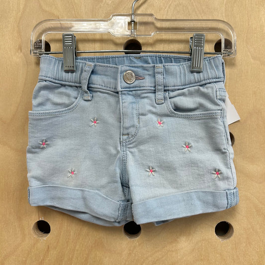 Denim Daisy Shorts