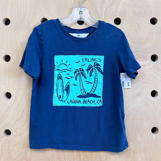 Navy Laguna Beach Tee