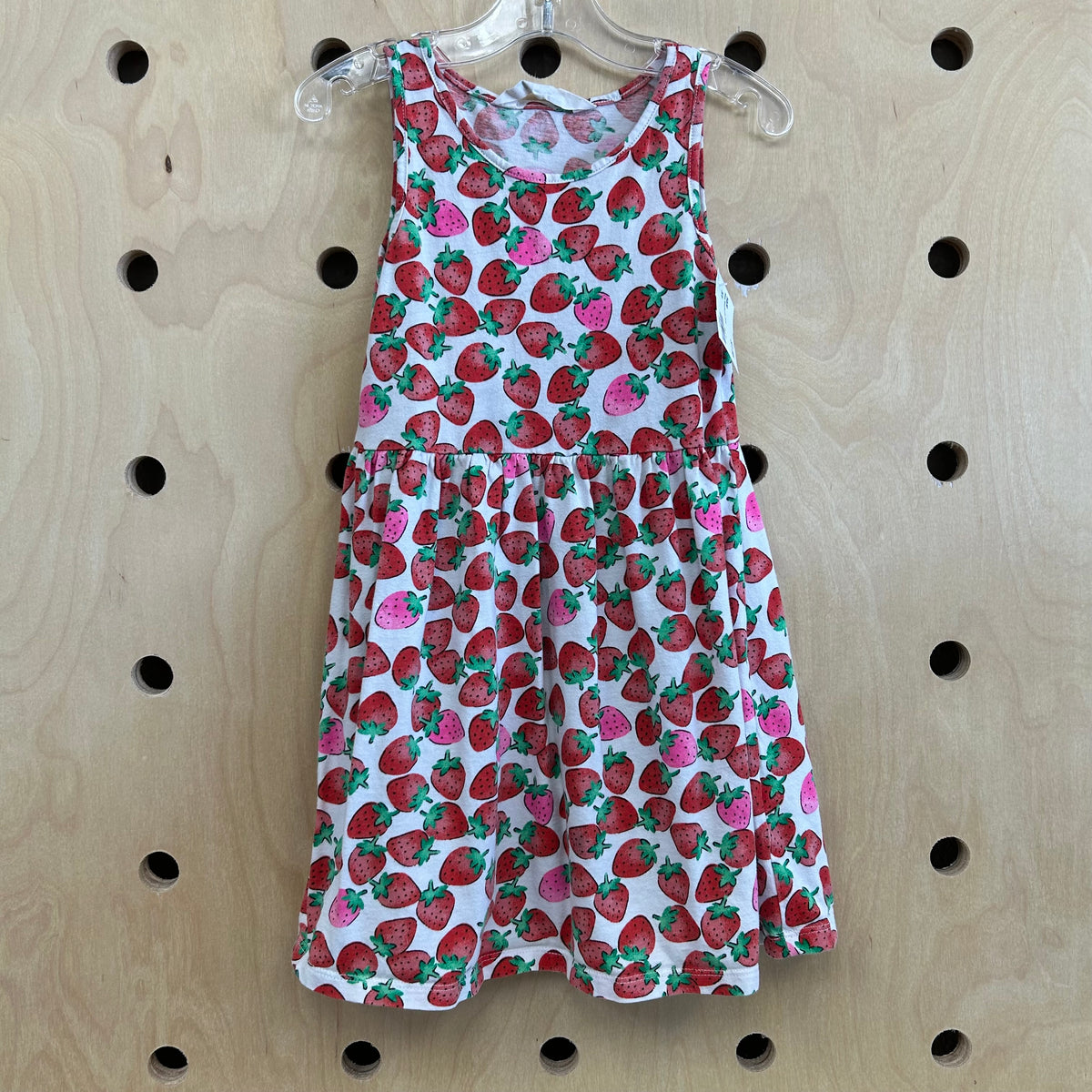 White Strawberries Dress